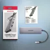USB-C 5Gbps 5in1 centrinė stotelė Axagon HMC-5H60, 2x USB-A, 1x USB-C, HDMI 4K/60Hz, PD 100W, USB-C kabelis