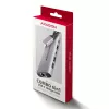 Axagon HMC-6G2L USB 10Gbps centrinis įrenginys, 2x USB-A, 1x USB-C, HDMI 4k/60Hz, RJ-45, PD 100W