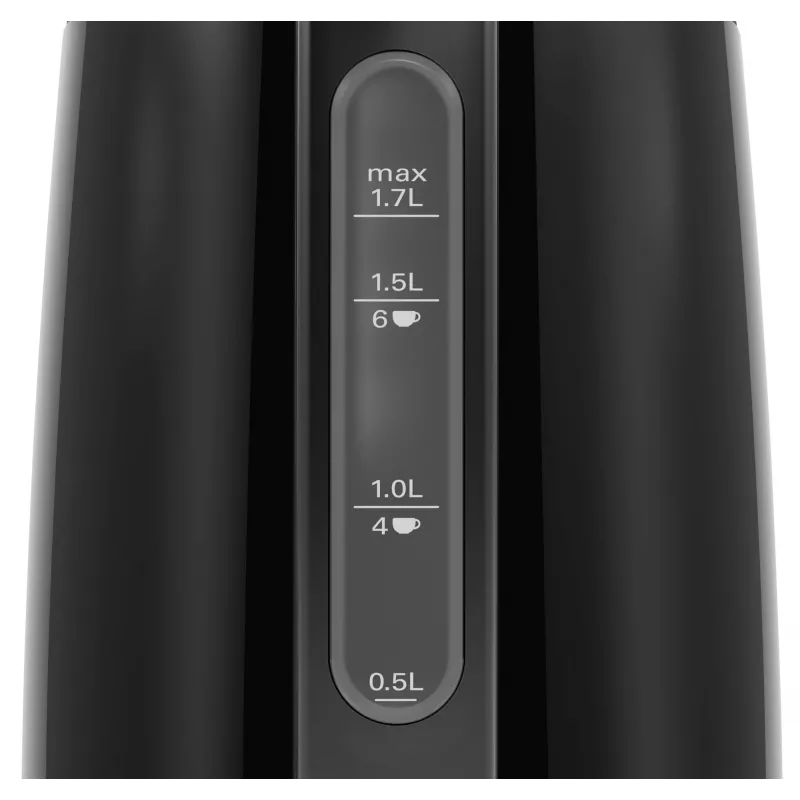 Bosch TWK3P423 elektrinis virdulys 1.7 L 2400 W Juodas