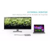 i-tec Metal Nano Dock USB-C HDMI/VGA su LAN ir 100W įkrovikliu