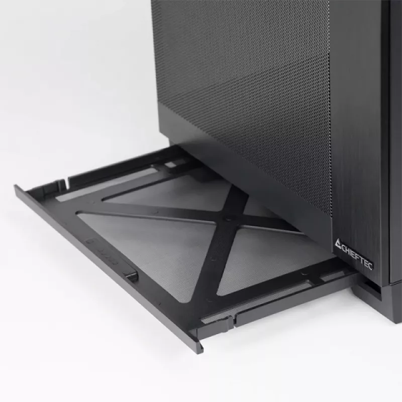 Chieftec Visio Air GM-30B-M-OP, juodas Cube korpusas