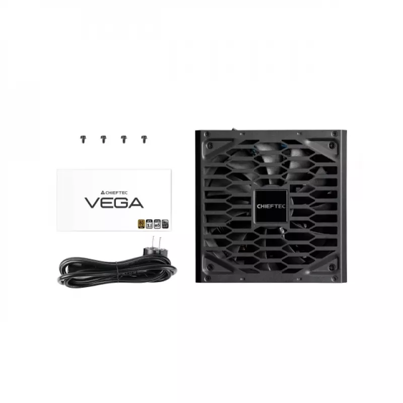 Maitinimo blokas Chieftec Vega 750W Series PPG-750-S 20+4 pin ATX ATX Juodas