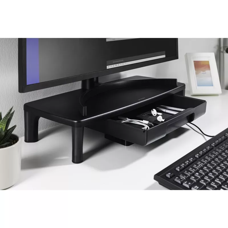 Kensington K63727WW, pilno dydžio (100%), laidinė, USB, membraninė, QWERTY, juoda klaviatūra
