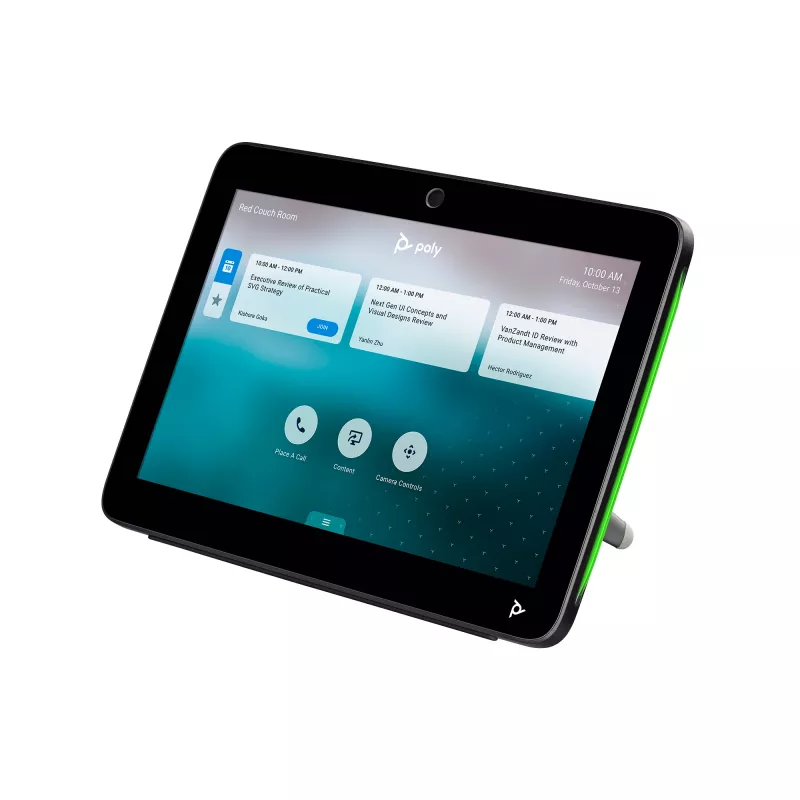 HP Poly TC10 liečiamasis valdiklis, juodas, 1280 x 800 pikselių, 260 mm, 184 mm, 64 mm, 1,27 kg