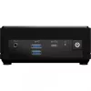 MSI Cubi N ADL S-078EU mini kompiuteris juodas, Intel N100, 4 GB RAM, 128 GB SSD, Windows 11 Pro