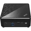 MSI Cubi N ADL S-078EU mini kompiuteris juodas, Intel N100, 4 GB RAM, 128 GB SSD, Windows 11 Pro