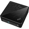 MSI Cubi N ADL S-078EU mini kompiuteris juodas, Intel N100, 4 GB RAM, 128 GB SSD, Windows 11 Pro