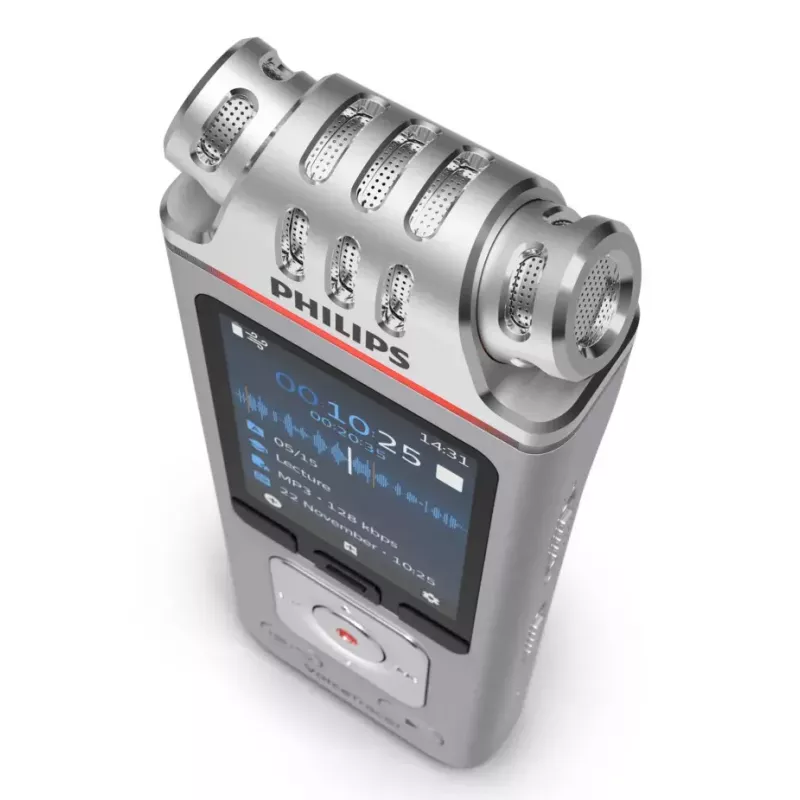 Skaitmeninis diktofonas Philips DVT4115, 36h įrašymo laikas, USB Type-C