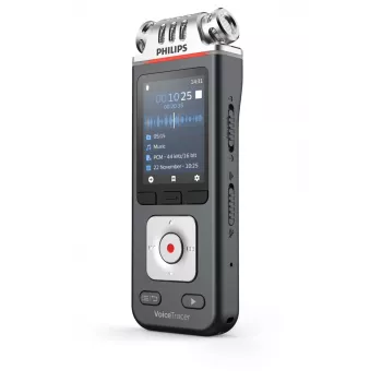 Philips VoiceTracer juodas, pilkas