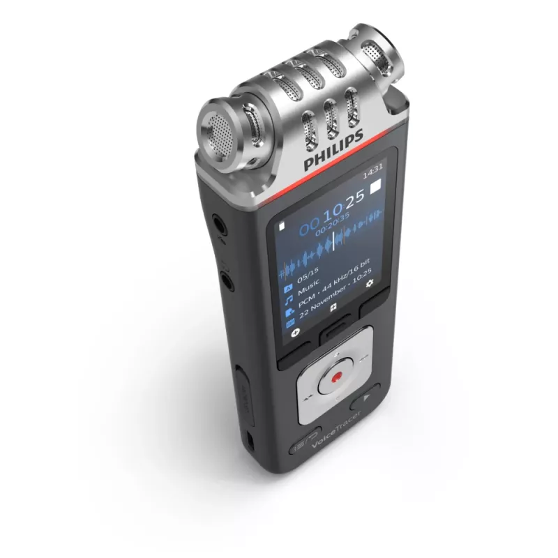 Philips VoiceTracer juodas, pilkas