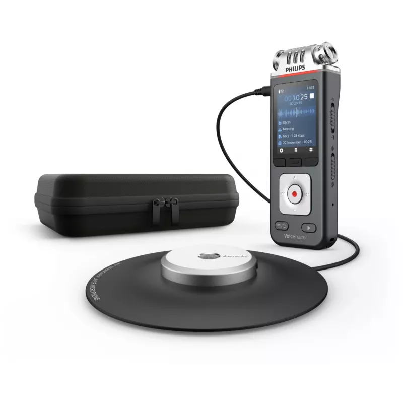 Philips VoiceTracer juodas, pilkas