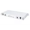 DIGITUS optinio pluošto sujungimo dėžė, 1U, su 24x LC duplex adapteriais, OM3 spalvotais pigtailiais ir sujungimo kasete