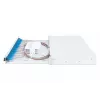 DIGITUS 1U optinė sujungimo dėžė su 24x LC duplex adapteriais, OS2 vienmodė, su sujungimo kasetėmis ir spalvotais pigtailiais