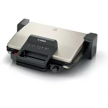 Bosch TCG3302 sidabrinis kontaktinis grilis, 2000 W