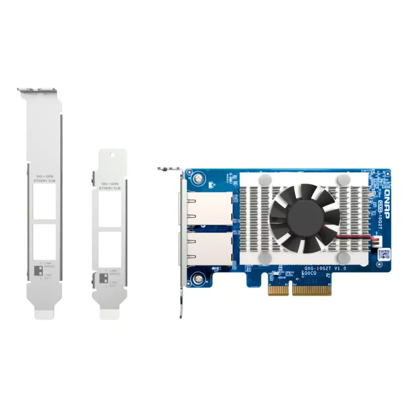 QNAP QXG-10G2T tinklo plokštė vidinė Ethernet 10 Gb/s