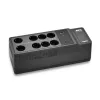 APC Back-UPS 500VA/300W nepertraukiamo maitinimo šaltinis, montuojamas ant grindų/sienos, 230V, 8x Schuko lizdai, USB-A prievadas, keičiama baterija