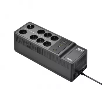APC Back-UPS 1050VA/600W, 230V, 8x Schuko lizdai, USB A+C, keičiama baterija