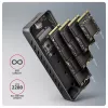 Axagon EEM2-20G USB-C 20Gbps – šarvuotas M.2 NVMe SSD dėklas