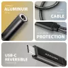 Axagon ADA-HCPD USB-C į 3,5 mm lizdą adapteris – Hi-Res DAC garso adapteris, 384kHz/32bit, PD 60W 3A
