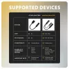 Axagon ADA-HCPD USB-C į 3,5 mm lizdą adapteris – Hi-Res DAC garso adapteris, 384kHz/32bit, PD 60W 3A