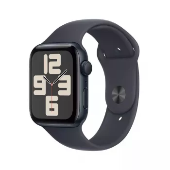 Išmanusis laikrodis Apple Watch SE GPS 44mm Midnight Aluminium Case Black