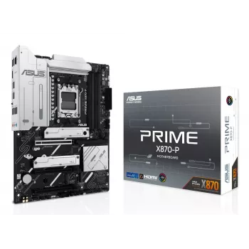ASUS PRIME X870-P pagrindinė plokštė AMD X870 lizdas AM5 ATX