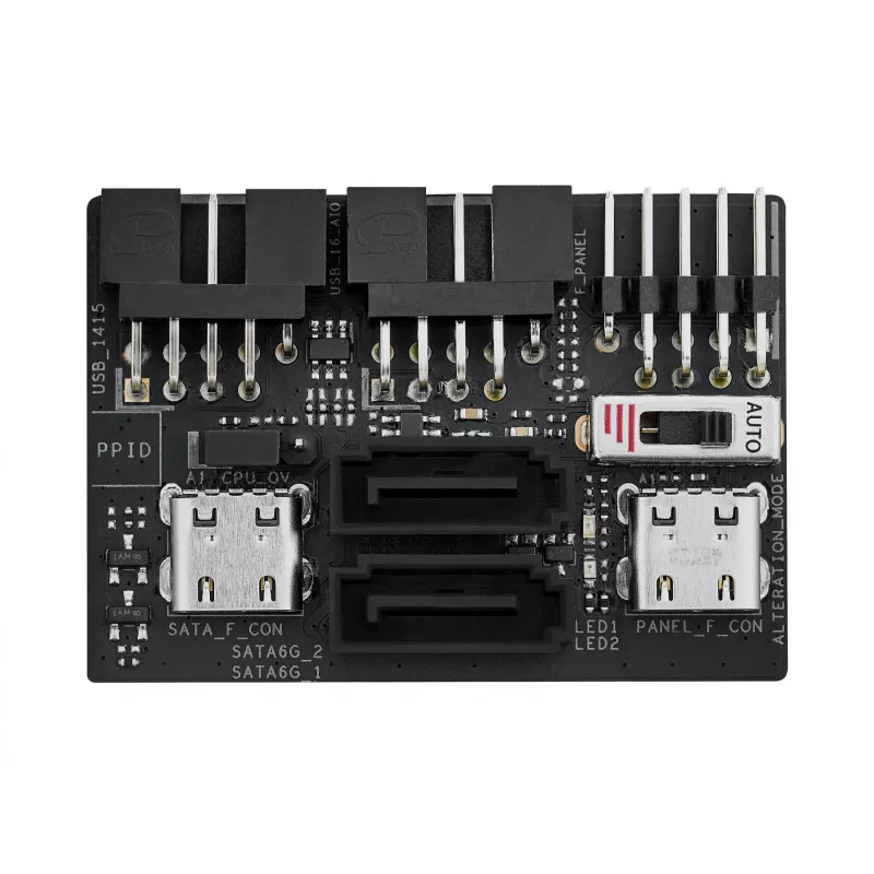 Motininė plokštė ASUS ROG STRIX X870-I GAMING WIFI mini ITX · AMD X870 · Socket AM5 · DDR5 · 2 DIMM · Wi‑Fi 7 · Bluetooth 5.4