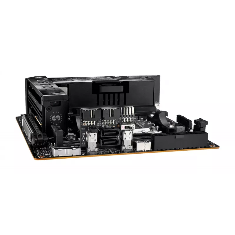 Motininė plokštė ASUS ROG STRIX X870-I GAMING WIFI mini ITX · AMD X870 · Socket AM5 · DDR5 · 2 DIMM · Wi‑Fi 7 · Bluetooth 5.4