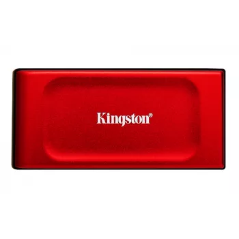 Kingston XS1000 2TB raudonas išorinis SSD USB 3.2 Gen 2