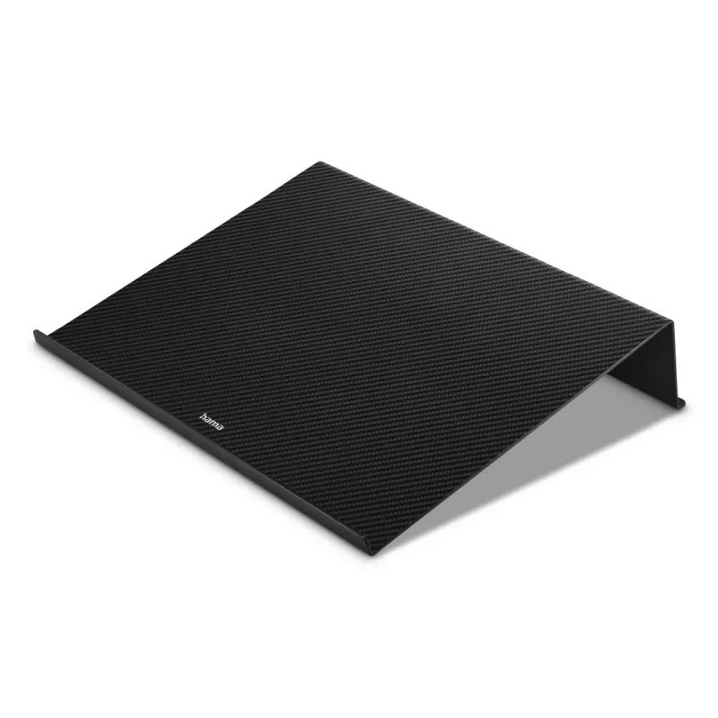 Hama Carbon stovas nešiojamam kompiuteriui juodas 46,7 cm (18,4 colio)
