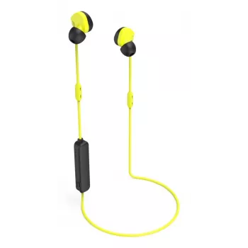 Hama Freedom Athletics II belaidės ausinės su kabliuku, sportinės, į ausį, Bluetooth, juodos, geltonos