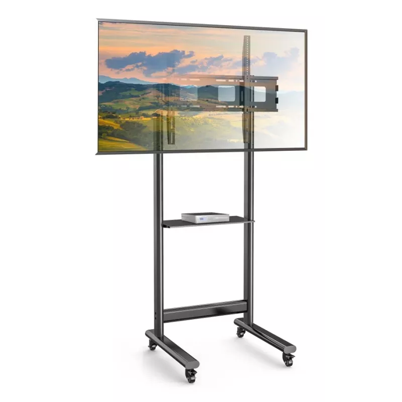 Techly ICA-TR74 TV laikiklis/stovas 2.29 m (90 colių) Juodas