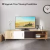 Techly ICA-LCD 323S stovo laikiklis monitoriui 109,2 cm (43 col.) stalas Juoda