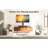 Techly ICA-LCD 323M monitorinis stovas / laikiklis 139,7 cm (55 colių) stalas Juoda