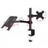 Techly ICA-LCD 174NB monitorių stovas / laikiklis 81,3 cm (32 col.) stalas Juoda
