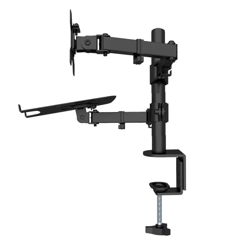 Techly ICA-LCD 174NB monitorių stovas / laikiklis 81,3 cm (32 col.) stalas Juoda