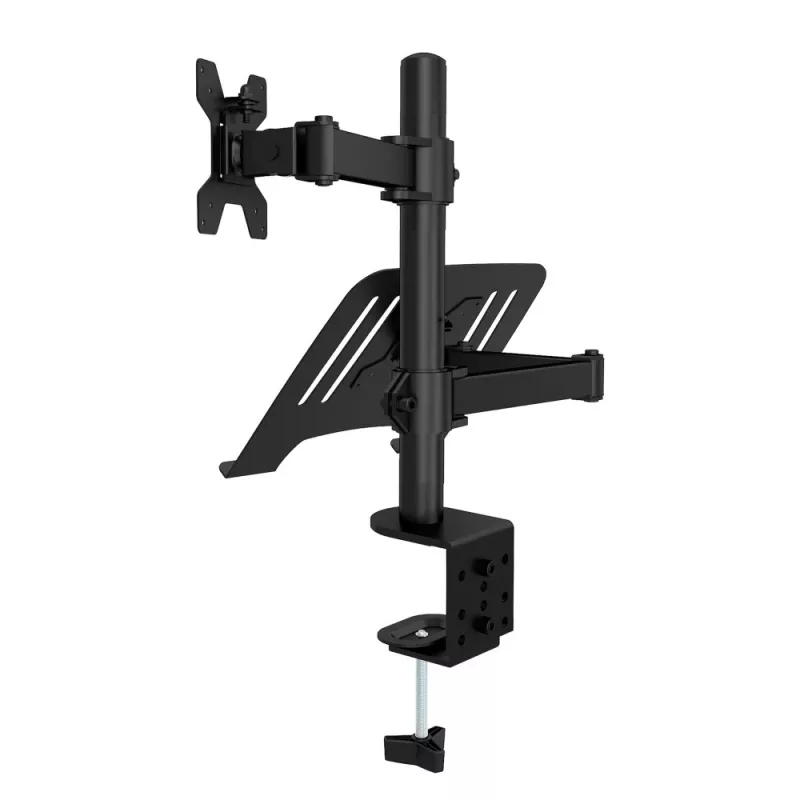Techly ICA-LCD 174NB monitorių stovas / laikiklis 81,3 cm (32 col.) stalas Juoda
