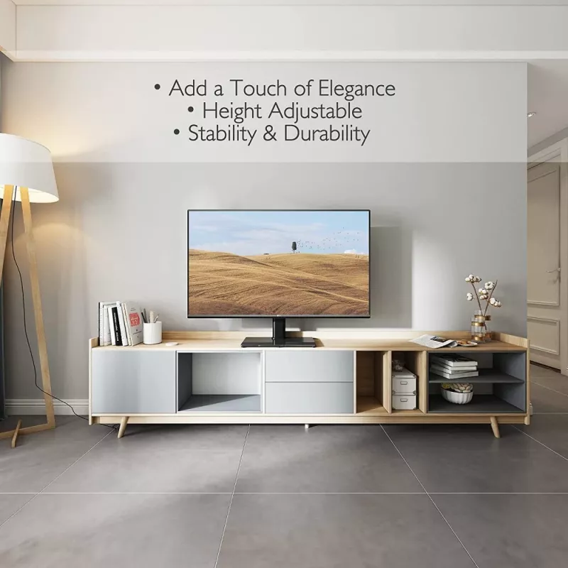 Techly ICA-LCD S07L TV stovas 165,1 cm (65 col.) juodas