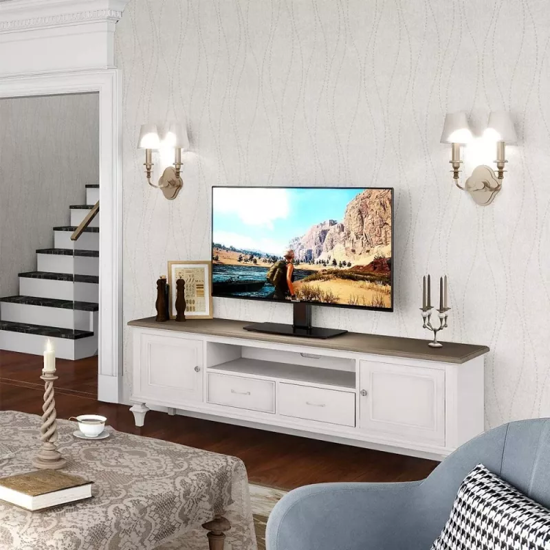 Techly ICA-LCD S07L TV stovas 165,1 cm (65 col.) juodas