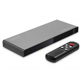 DIGITUS 5x1 HDMI jungiklis, 8K/60Hz (4:4:4), HDR, HDCP2.3