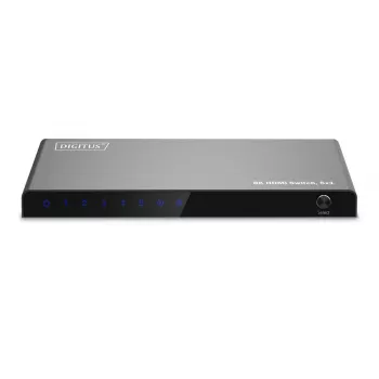 DIGITUS 5x1 HDMI jungiklis, 8K/60Hz (4:4:4), HDR, HDCP2.3