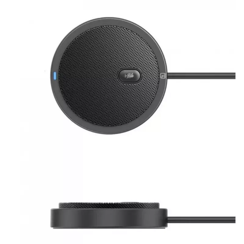 Konferencinis mikrofonas TECHLY 362725, USB-A, įvairiakryptis, 3 m diapazonas, 100–16000 Hz, 680 Ω, metalinis korpusas, 2 m laidas