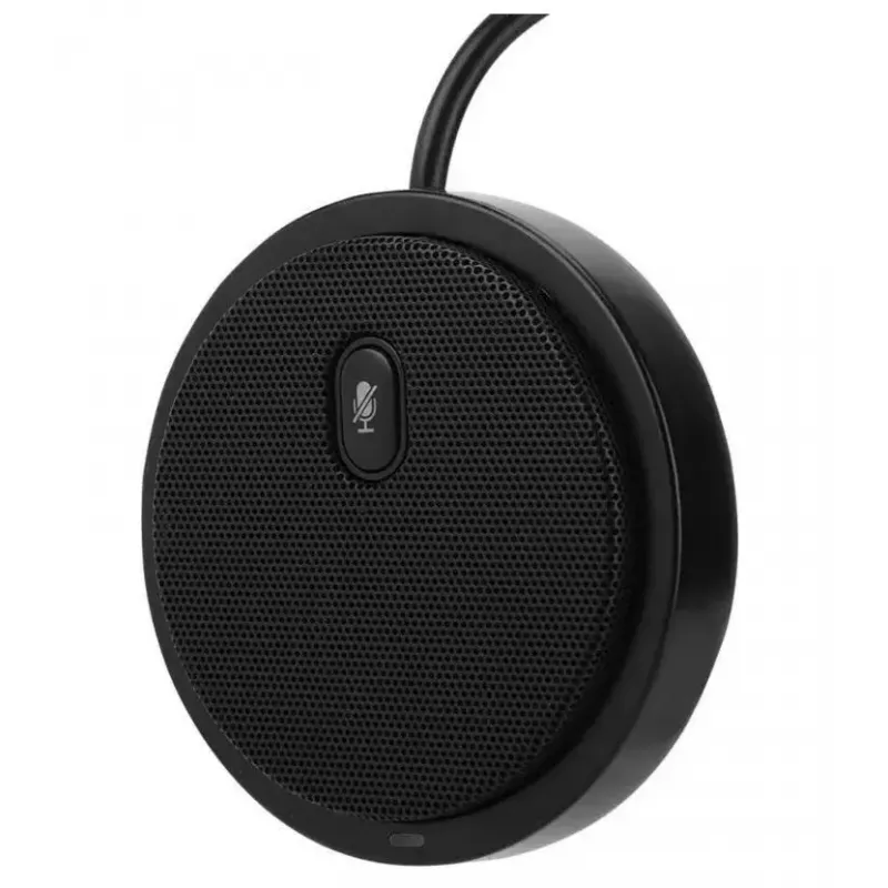 Konferencinis mikrofonas TECHLY 362725, USB-A, įvairiakryptis, 3 m diapazonas, 100–16000 Hz, 680 Ω, metalinis korpusas, 2 m laidas