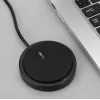 Konferencinis mikrofonas TECHLY 362725, USB-A, įvairiakryptis, 3 m diapazonas, 100–16000 Hz, 680 Ω, metalinis korpusas, 2 m laidas