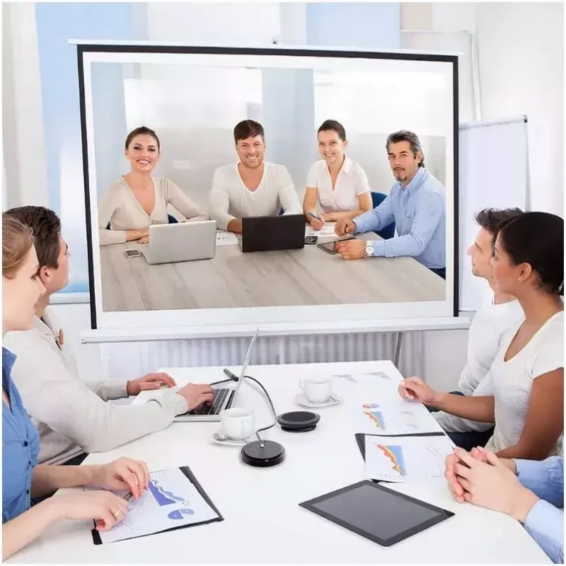 Konferencinis mikrofonas TECHLY 362725, USB-A, įvairiakryptis, 3 m diapazonas, 100–16000 Hz, 680 Ω, metalinis korpusas, 2 m laidas