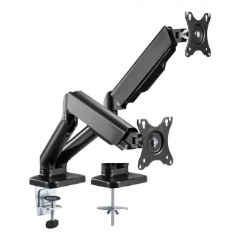 Techly ICA-LCD 462B monitor laikiklis / stovas 81,3 cm (32 col.) stalas Juoda
