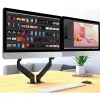 Techly ICA-LCD 462B monitor laikiklis / stovas 81,3 cm (32 col.) stalas Juoda