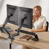 Techly ICA-LCD 462B monitor laikiklis / stovas 81,3 cm (32 col.) stalas Juoda