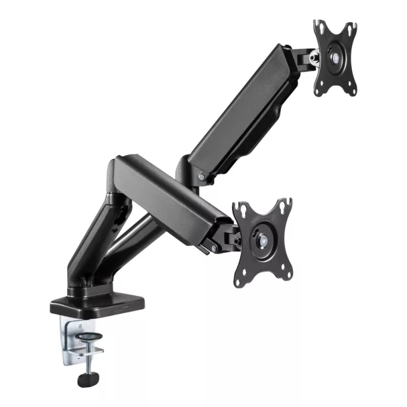 Techly ICA-LCD 462B monitor laikiklis / stovas 81,3 cm (32 col.) stalas Juoda