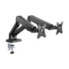 Techly ICA-LCD 462B monitor laikiklis / stovas 81,3 cm (32 col.) stalas Juoda